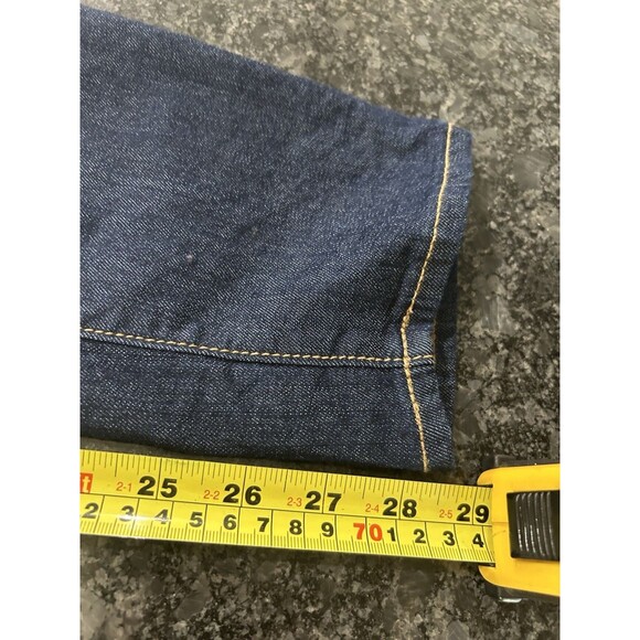 Old Navy Mid-Rise Rockstar Super Skinny Jeans Women’s Size 16 Denim Dark Wash - Picture 8 of 8